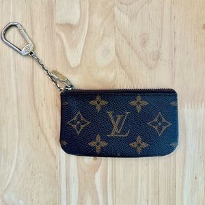 Louis Vuitton authentic coin purse/keychain